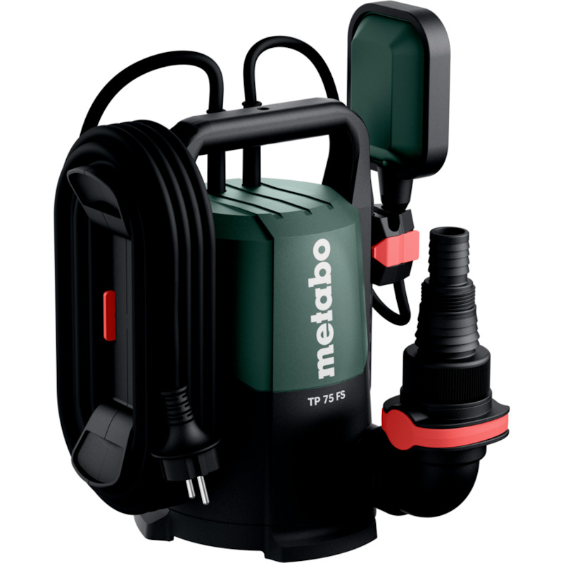 Metabo - Schoonwaterdompelpomp - tp 75 sf - 280 w - 7.500 l/h - 1 1/2" - 08153931