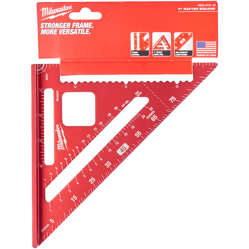 EQUERRE CHARPENTIER MÉTRIQ. 4932472124   MILWAUKEE