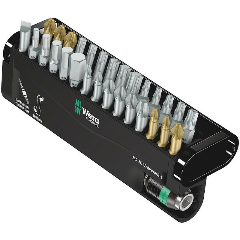 WERA BIT-CHECK 30 UNIVERSAL 1 (30-delig)