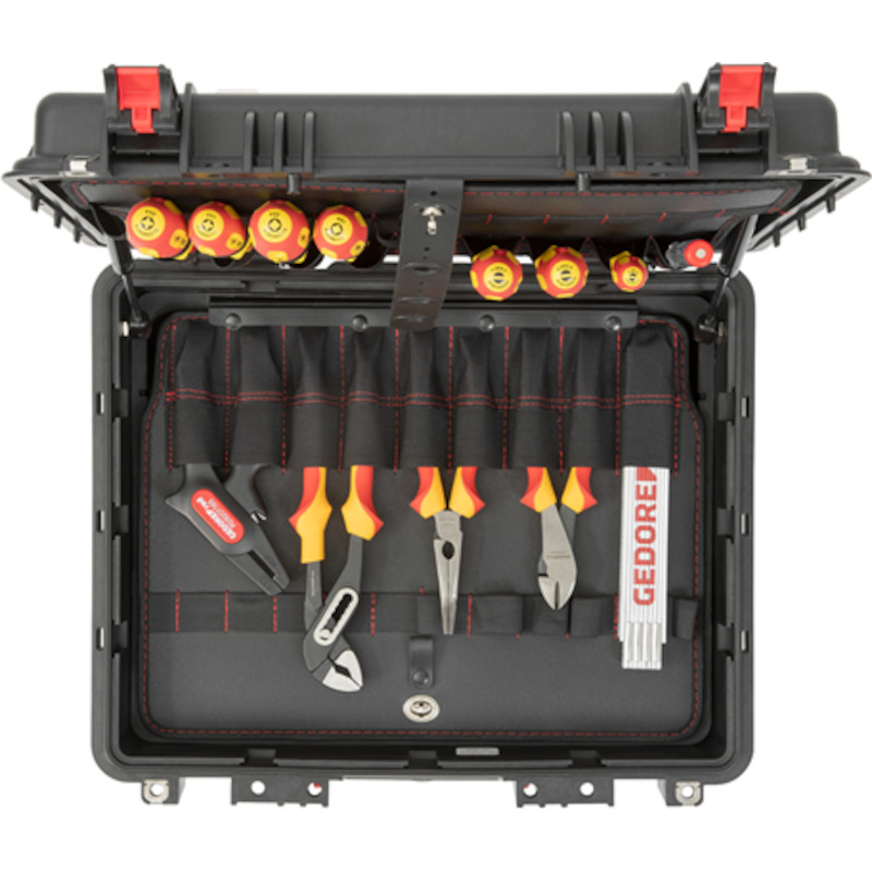 GEREEDSCHAPSET ELEKTRICIEN  R21652089 (89ST)GEDORE
