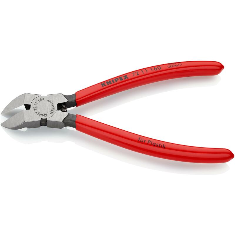 PINCE COUP.DE CÔTÉ PR.PLAST.72 11 - 160MM   KNIPEX