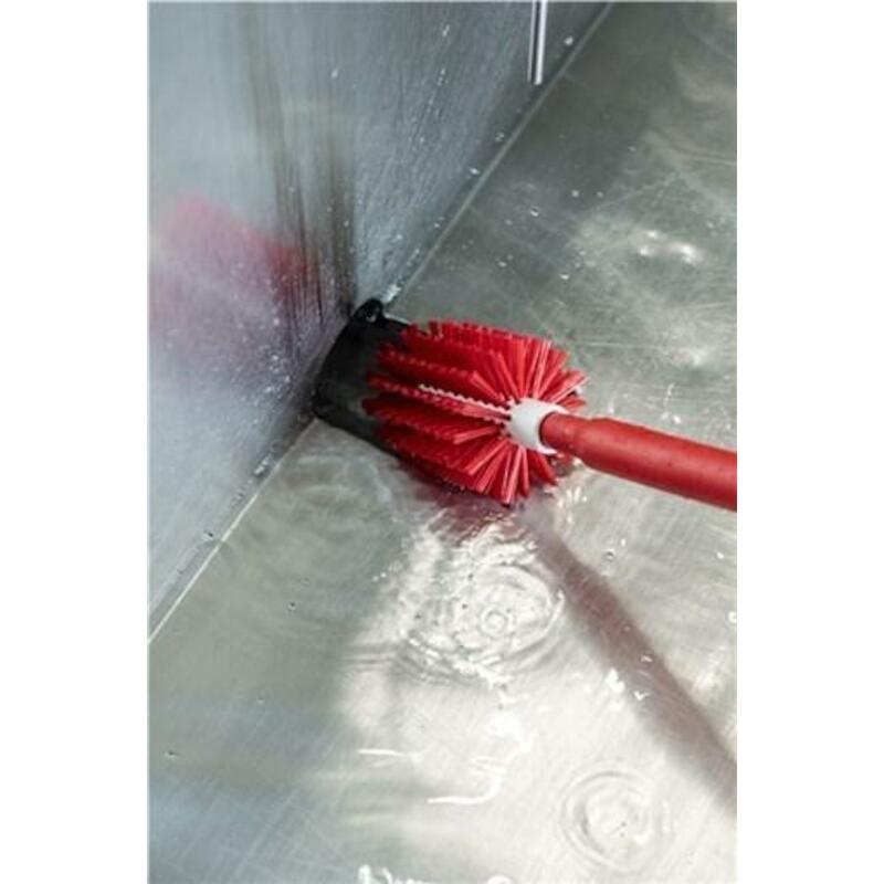 FLESSENBORSTEL - VIKAN 5380-77/6 - GEEL 155 MM