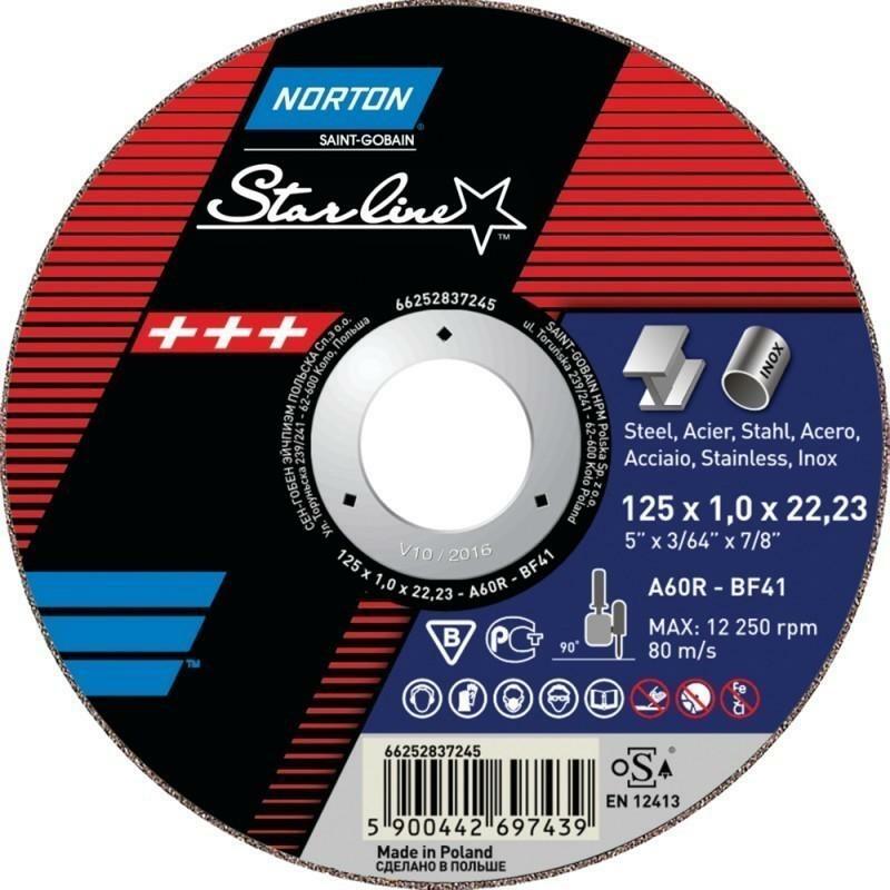 DISQ. ÉBARBER 230X6,0X22,23 STARLINE        NORTON