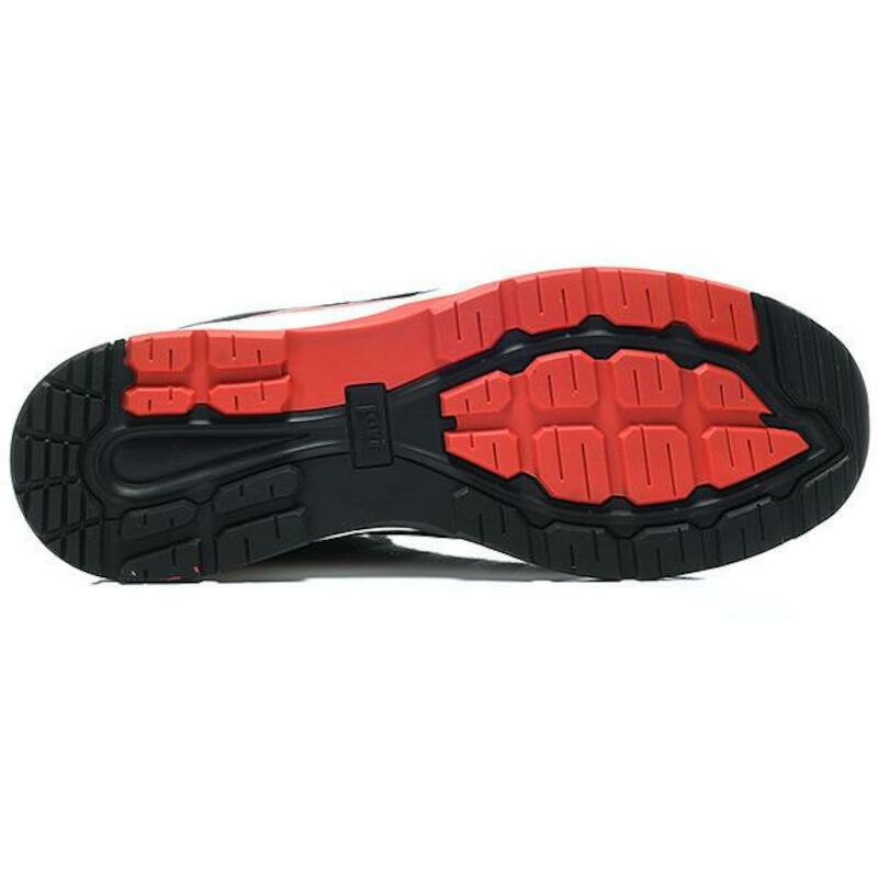 LAGE SCHOEN ESD - JORI JO_RAPID - S3 ZWART EN ROOD 45