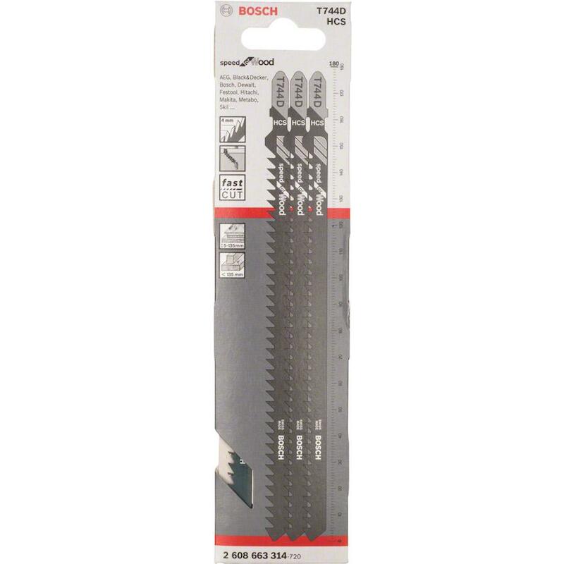 LAME DE SCIE SAUT.T744D BOI.2608663314  (3PC)BOSCH