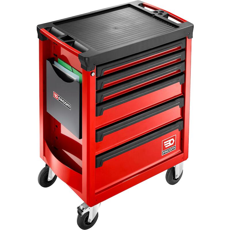 GEREEDSCHAPSWAGEN 6L. ROOD  ROLL.6M3A        FACOM