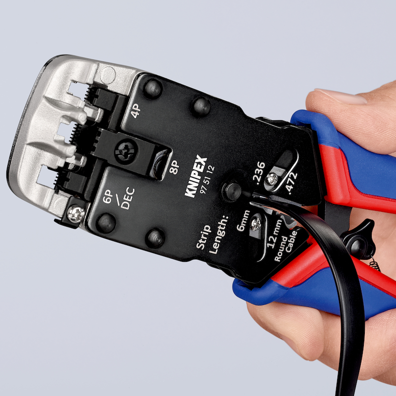KNIPEX 975112 KRIMPTANG VOOR WESTERN-STEKKERS