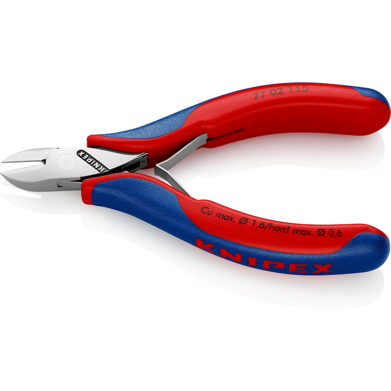 PINCE COUP.DE CÔTÉ(ÉLECTRON)77 02 - 115MM   KNIPEX