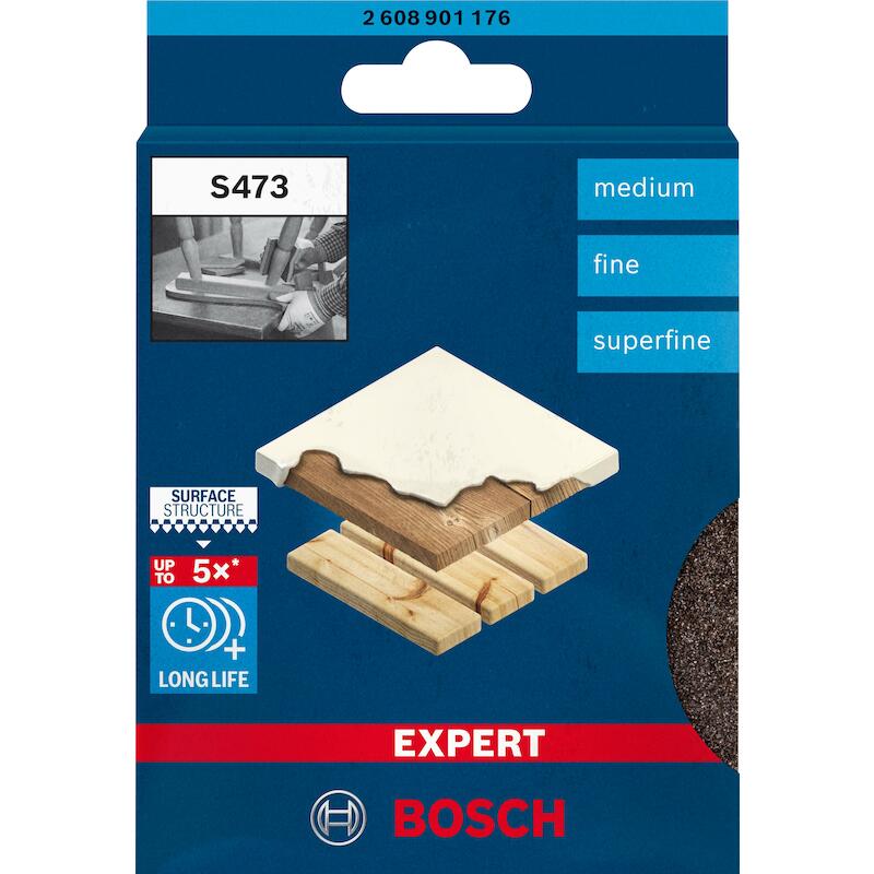 SCHUURSPONZENSET CONTOUR    2608901176  (3ST)BOSCH
