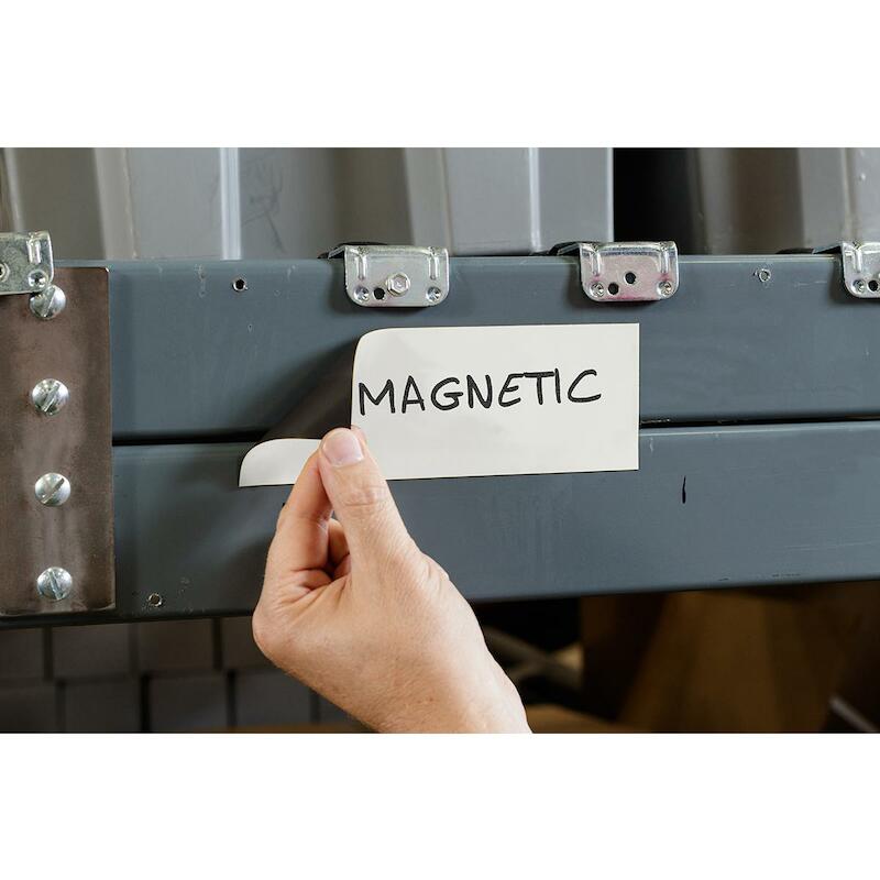 MAGNEETSTRIP - BRADY 234980 - WIT 312X 77 MM (25 EA)