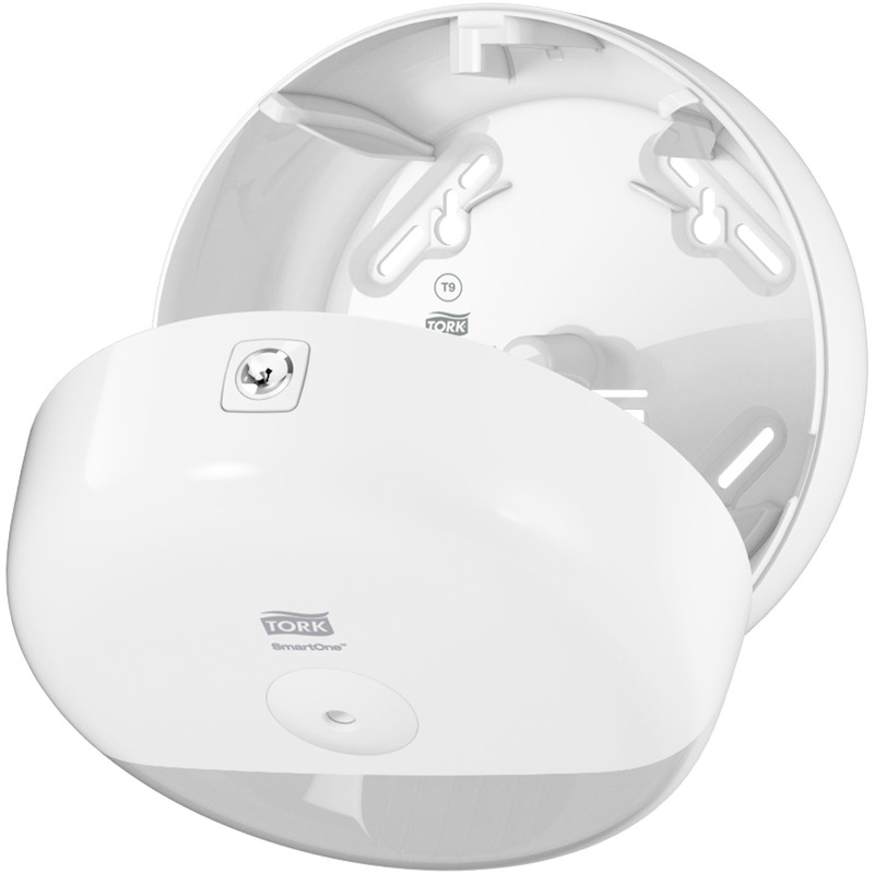DISP.TOILETPAPIER SMARTONE  681000 MINI - WIT TORK