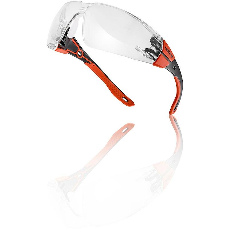 Bollé - Safety glasses - RUSH+ 2.0 - pc clear - anti-scratch/anti-fog - en iso 16321-1 - 08138907