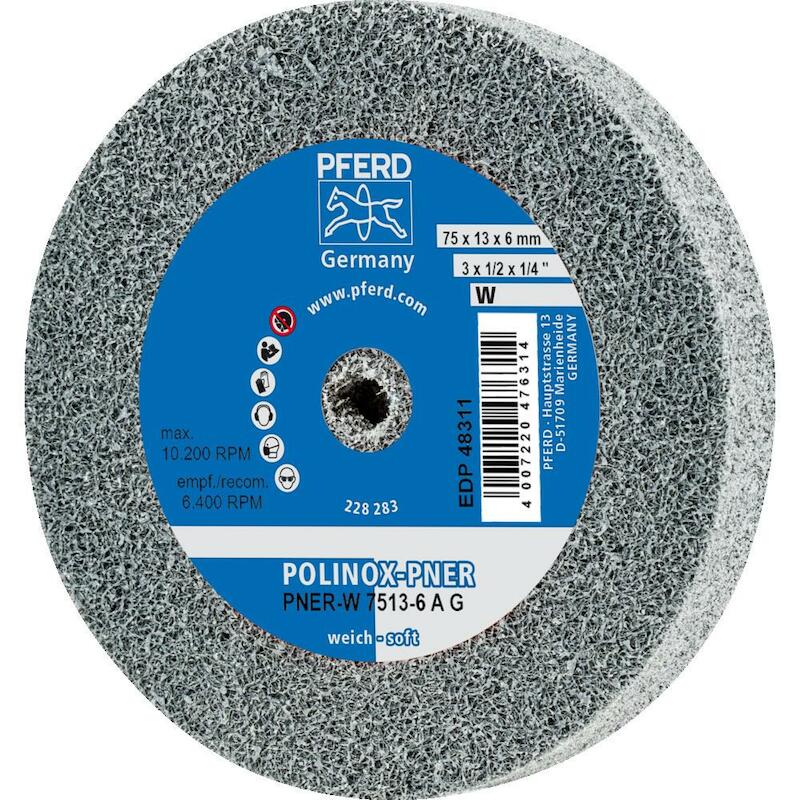 ROUE MEULESAGE 75X13X6MM    PNER-W    A GROS PFERD