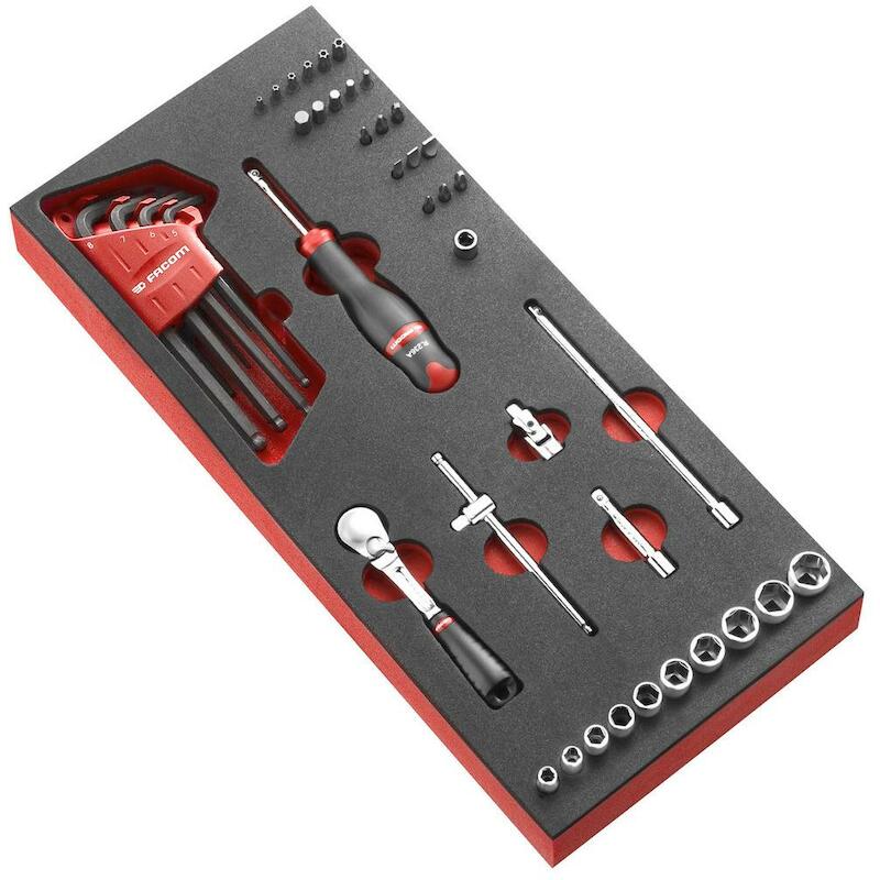 FOAMMODULE HANDDOP.SET 1/4" MODM.RL161-36    FACOM