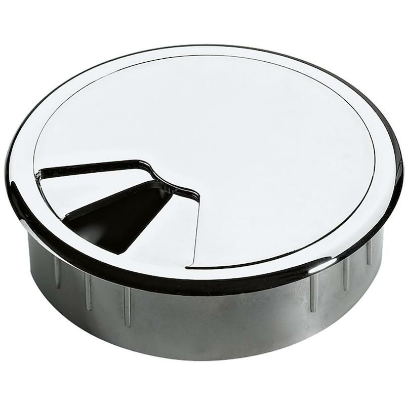 KABELDOORVOER KUNSTST.ROND 80MM CHROO HETT-9133726