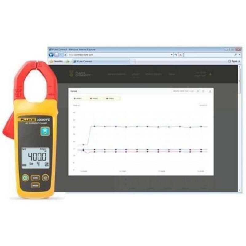 PINCE AMPÈREMETR.400A TRMS  FLK-A3000FC 2XAA FLUKE