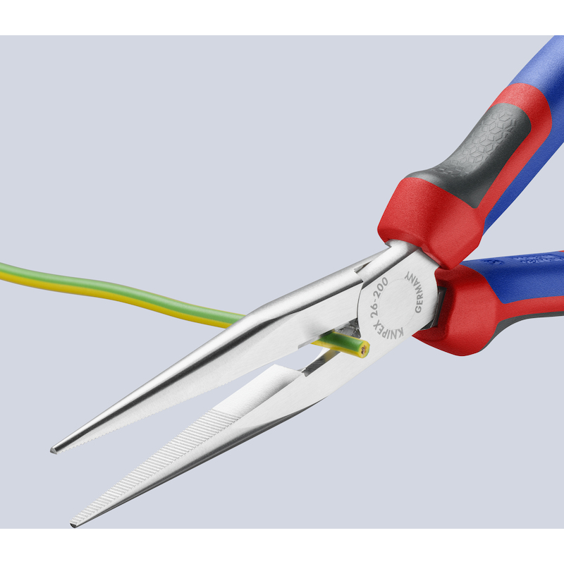 PINCE DEMI-RONDE DROITE     26 15 - 200MM   KNIPEX