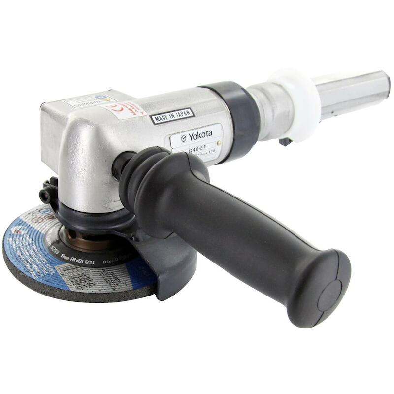 Yokota - Pneumatische haakse slijper - G-40EF - ø 115 mm - 0,6 kW - 13.000 rpm - 1/4" - 75964726
