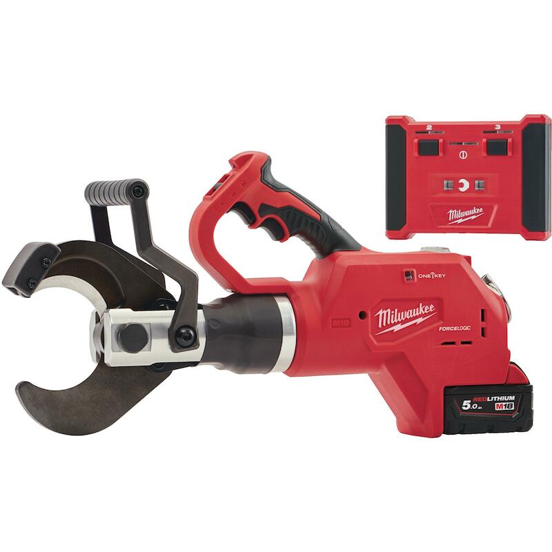 ACCUKABELKNIPTANG 18V/2X5AH M18 HCC75R-502C(KOFF)M