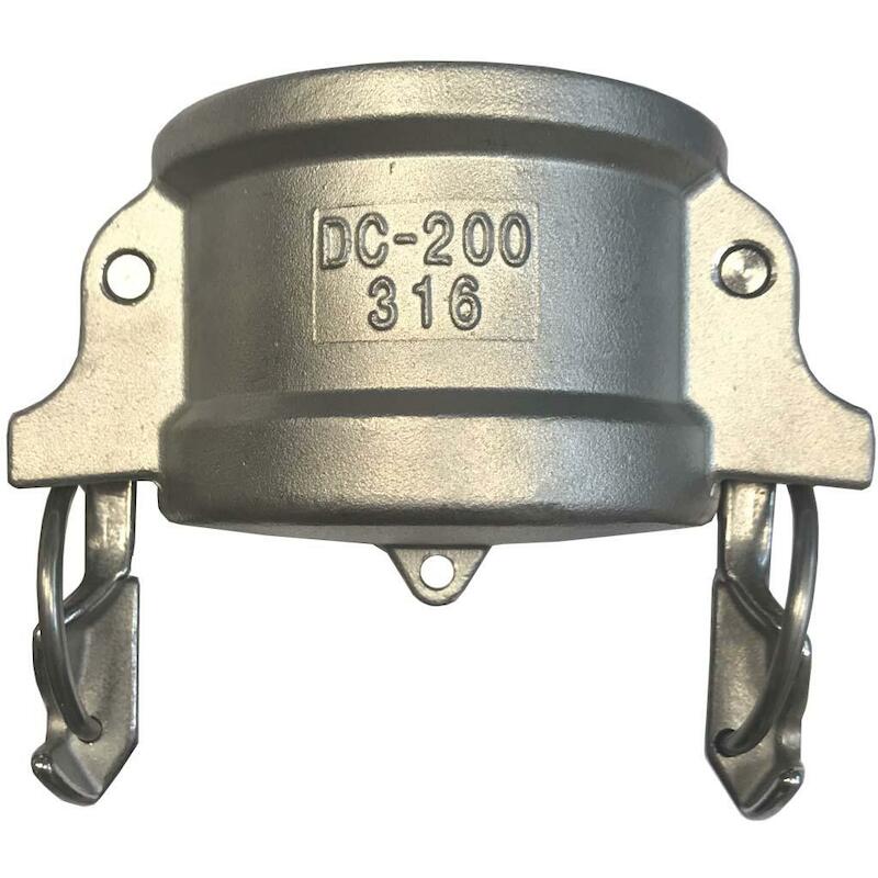 BOUCHON FEMELLE  DN100      INOX SELF-LOCK CAMLOCK