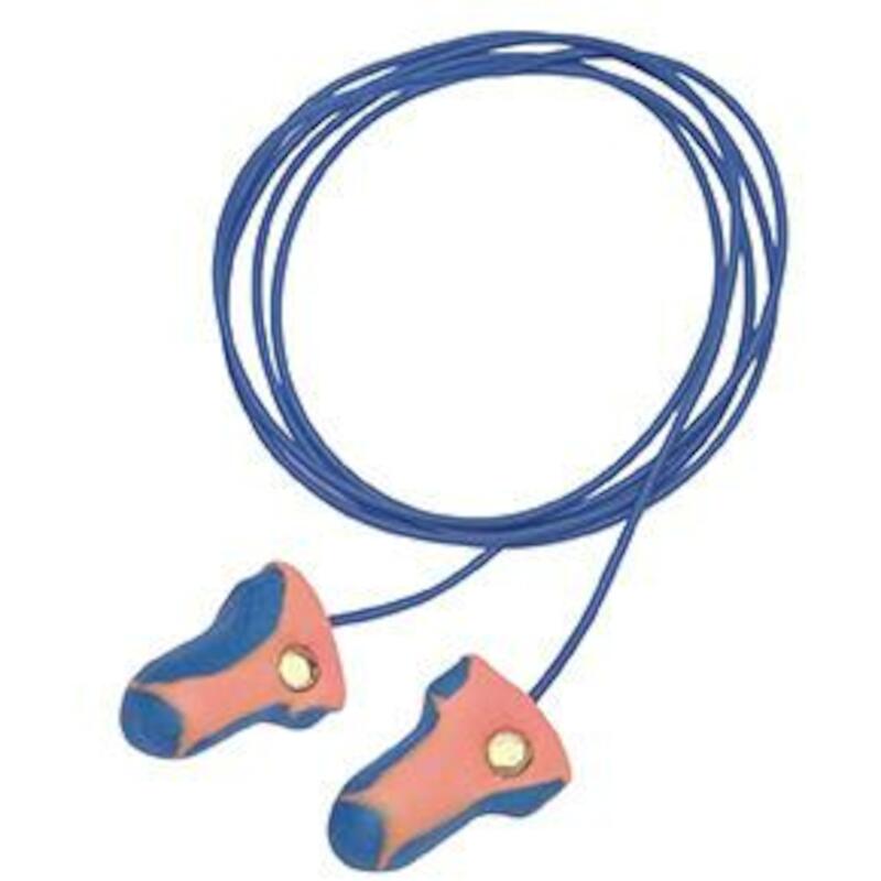 OORDOP - HOWARD LEIGHT LASER-TRAK - 35 DB BLAUW /ORANJE 100 EA