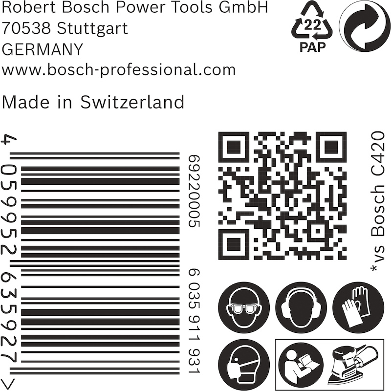 PAPIER ABRASIF 100X150MM    C470 P80(50PC)