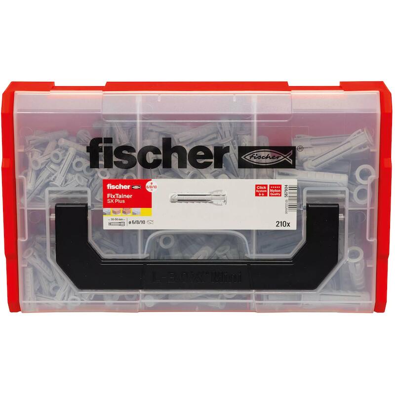 ASSORTIMENTSDOOS GEVULD     FIXTAINER SX PLUS  FIS