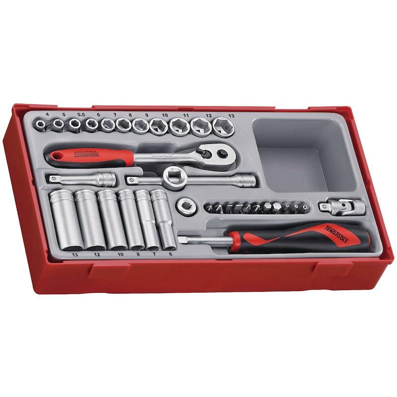 MODULE JEU DE DOUILLES 1    0349 (35PCS) TENGTOOLS