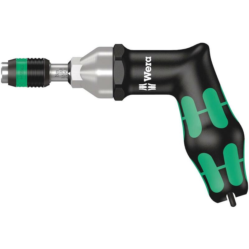 Wera - Instelbare momentschroevendraaier met pistoolgreep - 7442 - 1/4" - 3,0–6,0 Nm - 41997356