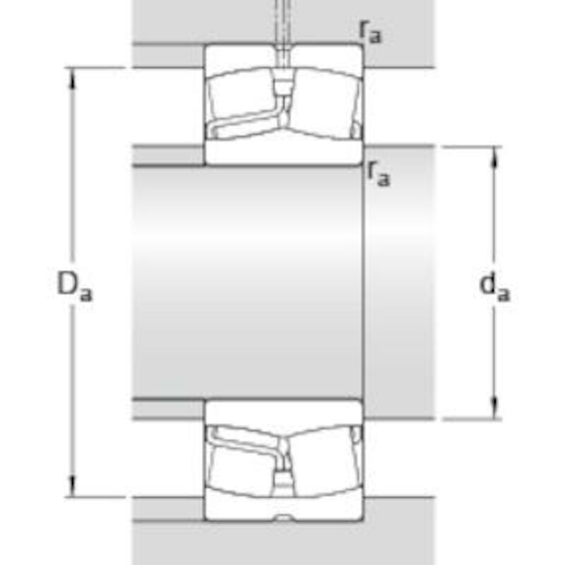RLT. À ROTULE SUR ROULEAUX  22318 E/C3         SKF