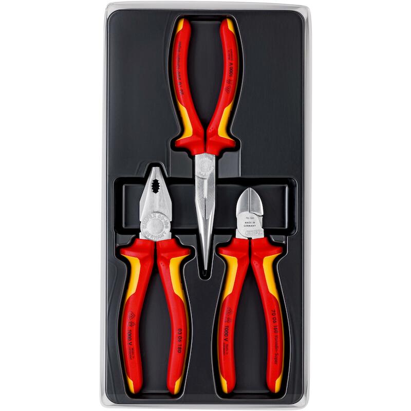TANGENSET (VDE)             00 20 12 (3ST)  KNIPEX