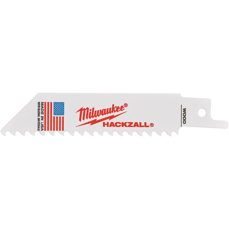 JEU LAMES SCIE SABRE HACKZ. 49220220(10PC)MILWAUKE