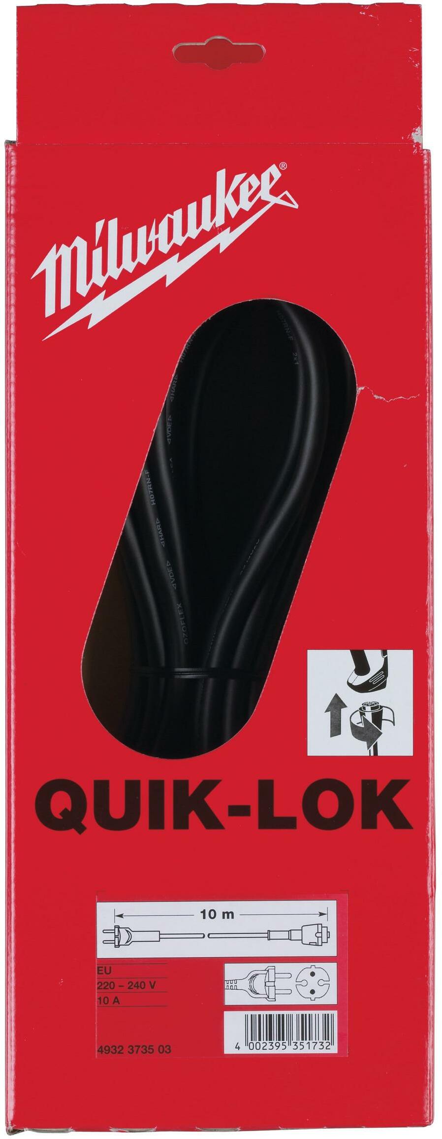 SNOER QUIK-LOK 10M          4932373503   MILWAUKEE