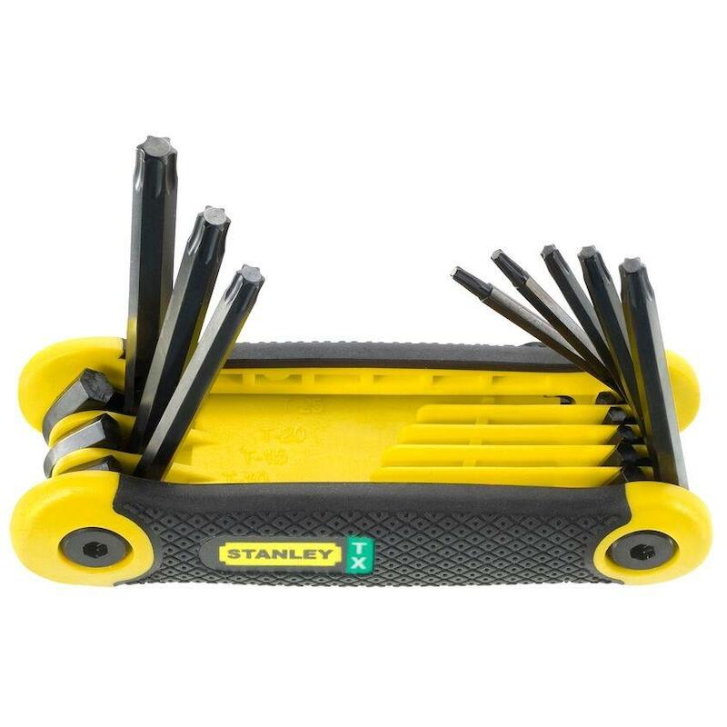 STIFTSLEUTELSET (HOUDER) TX 2-69-266  (8ST)STANLEY