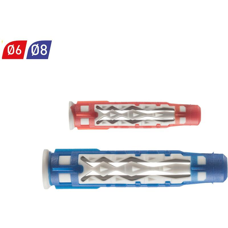 PLUG 8X50MM COLORTECH EMMER 565198     (200ST)SPIT