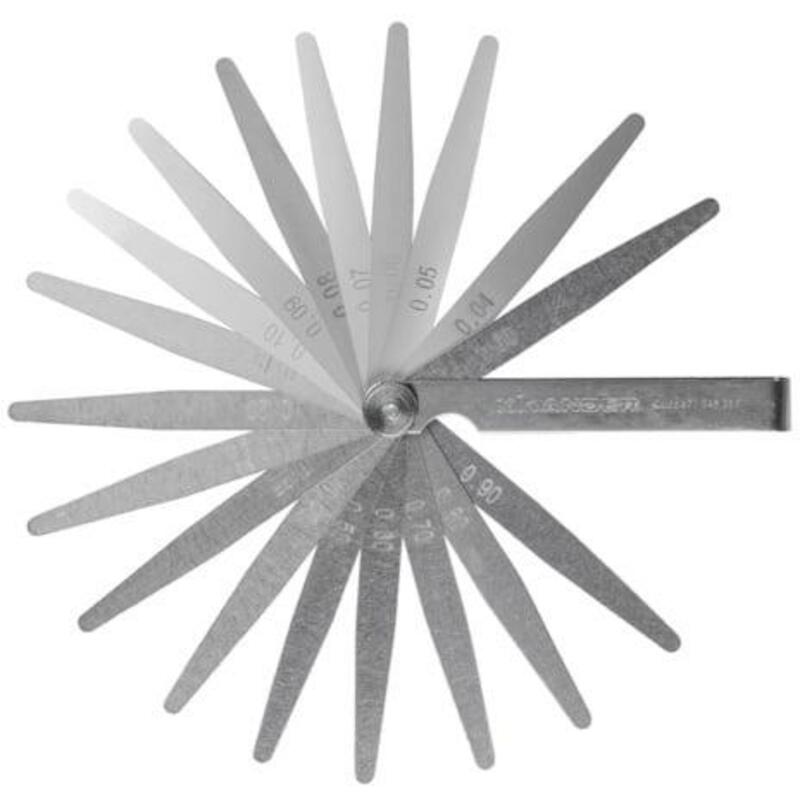 VOELERMAAT 0,04-1MM SPITS   71946398 90MM  XHANDER