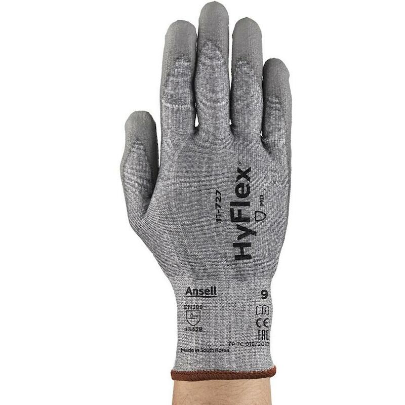 Ansell - werkhandschoen HyFlex 11-727 - polyurethaan - maat 9 - en 388: 2003 - 02671954