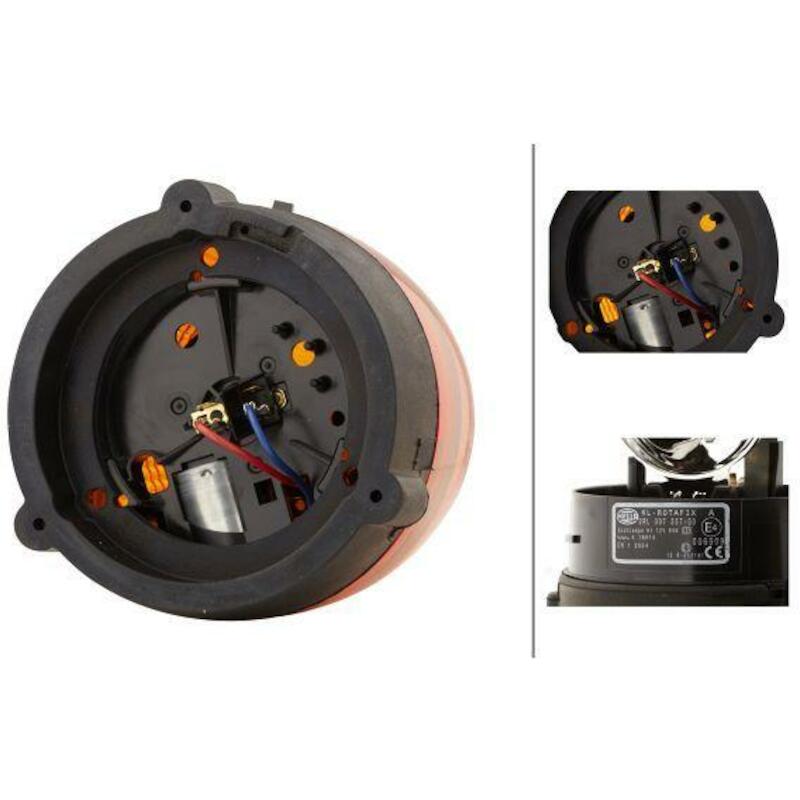 2RL.007.337.001 ROTAFIX VLAK 12V GELB