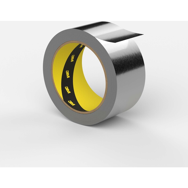 RUBAN ADH.ALUMINIUM ARGENT  H1436F  50MM X 50M  3M
