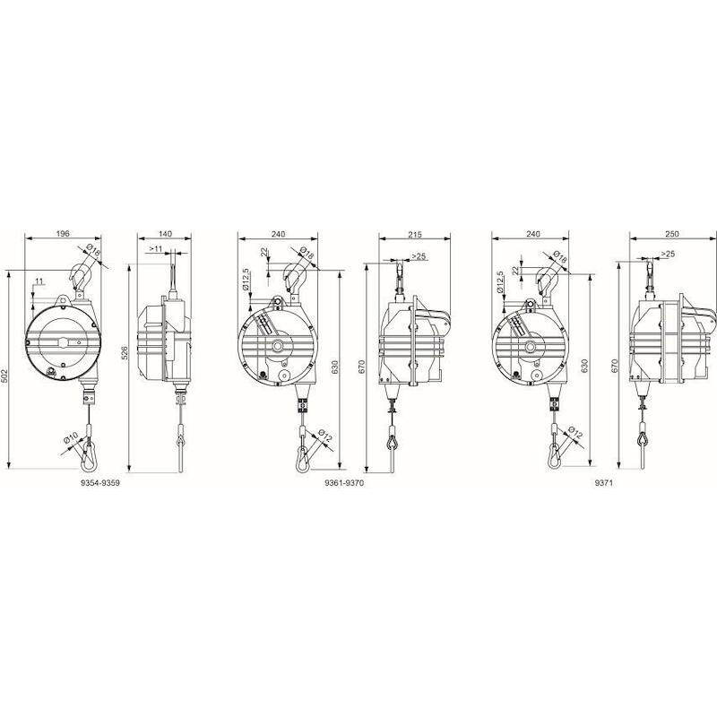 VEERBALANCER 14-18KG/2M     9357              REMA