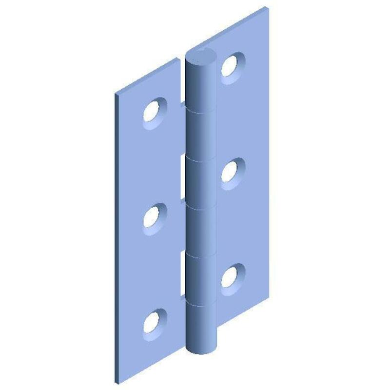 CHARNIERE INOX  70X40       1001             MONIN
