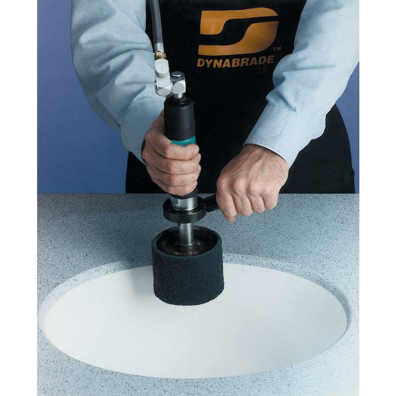MEULEUSE DROITE PNEUM. 76MM DYNASTRAIGHT DYNABRADE