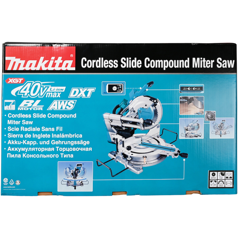CORDLESS SLIDE COMPOUND MITER SAW XGT 40VMAX - LS004GZ01 - MAKITA
