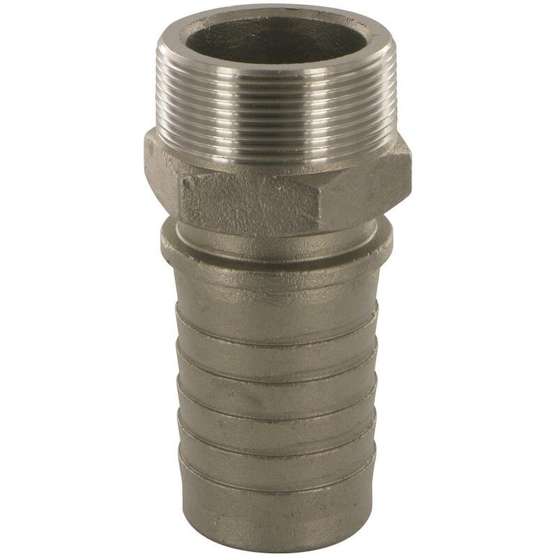 STOOMKOPP. EN14423 SLT 25MM X 1"M BSPT RVS