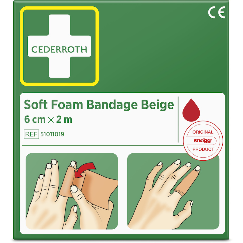SCHUIMPLEISTER BEIGE 6CM    51011019 - 2,0M  CEDER