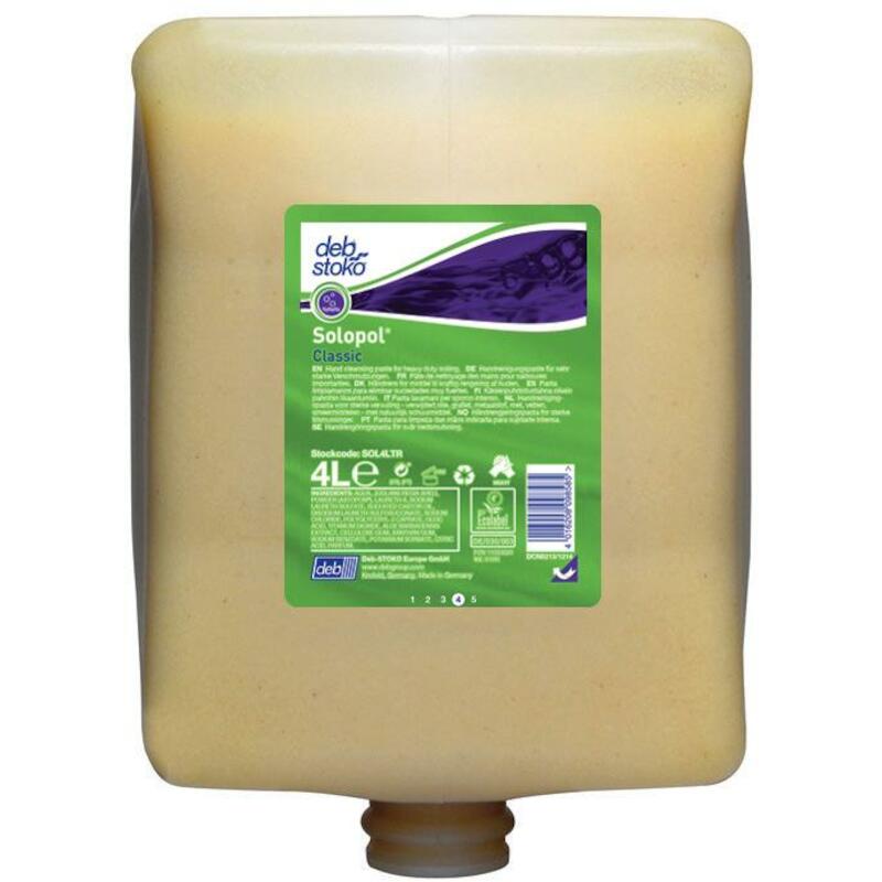 NETT.FORTE MAINS 4L/CART.   SOLOPOL CLAS DEB STOKO