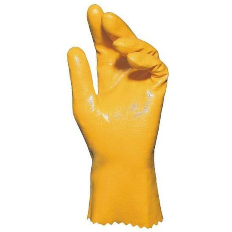 GANT PVC JAUNE 26CM         TITAN 375       7 MAPA