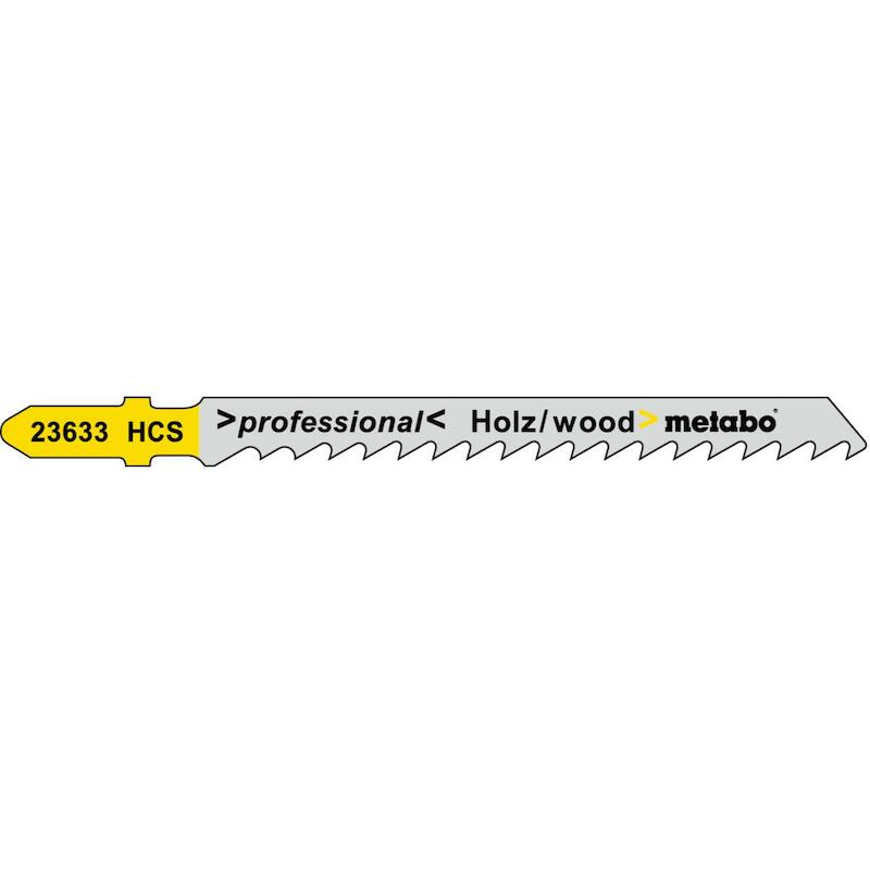 LAMES SC.SAUT.PROFESS.-BOIS 623633000 (5PC) METABO