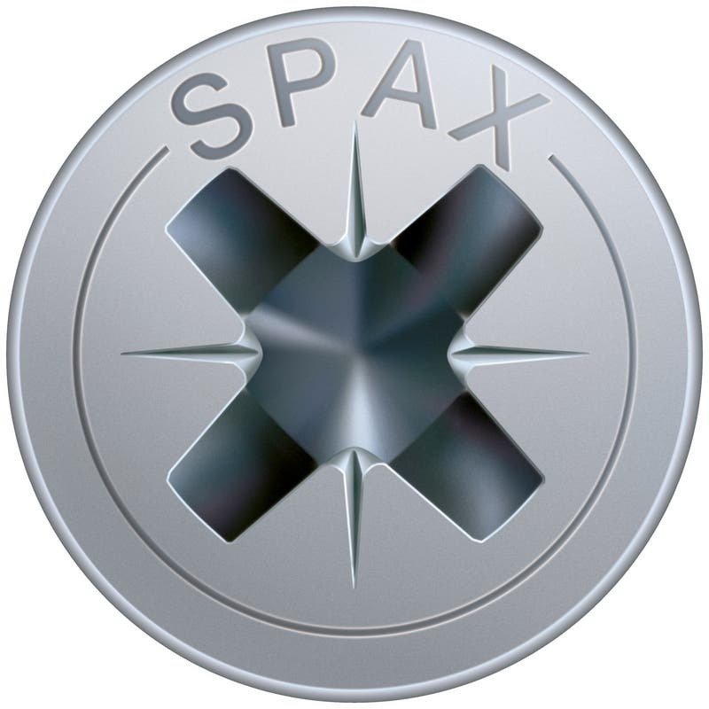 VIS À BOIS AGGLOMÉRÉ PZ2 VD SPAX S - 5,0X80 - ZN