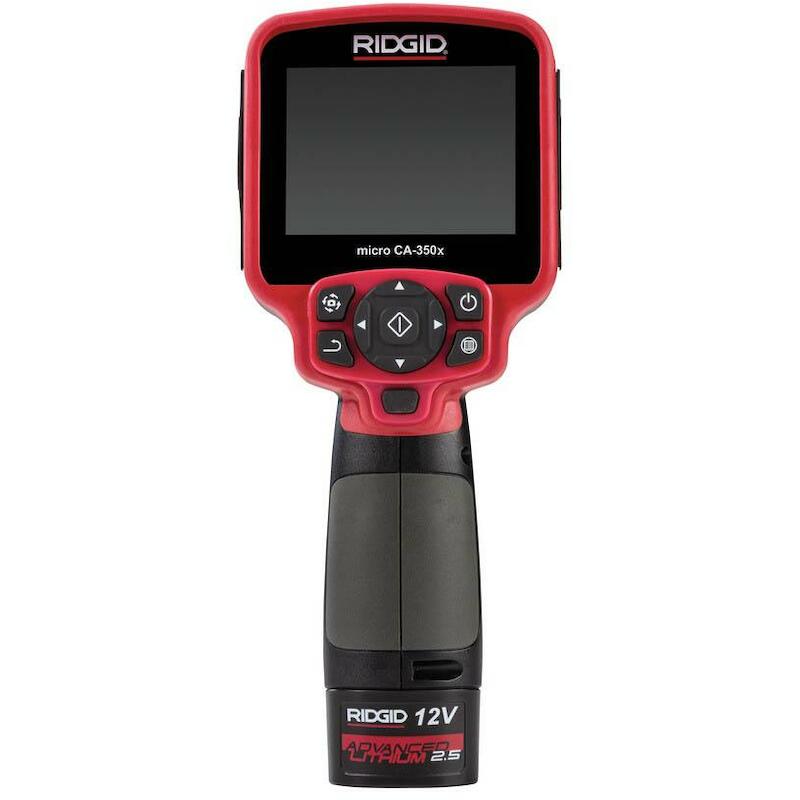 CAMERA D'INSPECT.MICRO 3,5" CA-350X 12V LI-ION RID